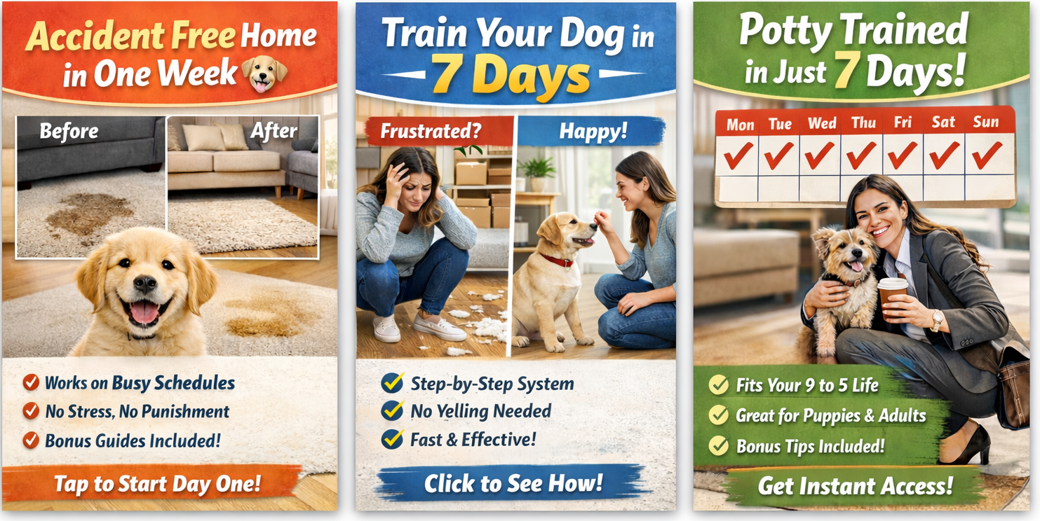 Love for dogs potty trained 7 days